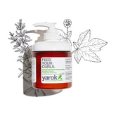 Yarok Organic Styling Cream bottle close-up showing rich moisture for curls