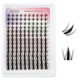 YASNAI Fairy Lash Clusters pack close-up for versatile lash looks.