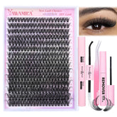 Yawamica DIY lash extension kit 300pcs for at-home styling