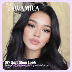 Yawamica DIY lash extension tweezers in action for precise placement