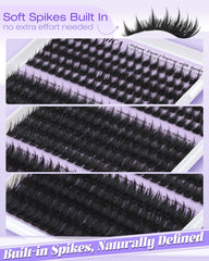 Yawamica manga-wispy look lashes create soft drama for daily wear.