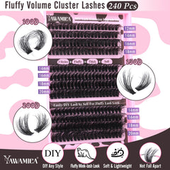 Yawamica soft thin band clusters designed for comfortable wear.