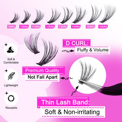 Yawamica Thin-flat-band clusters for comfortable wear and seamless application.
