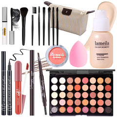 YBUETE makeup set 40-color eyeshadow palette for versatile daily looks