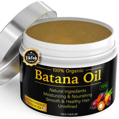YBW Batana Oil bottle hydrates scalp and nourishes hair with natural moisture