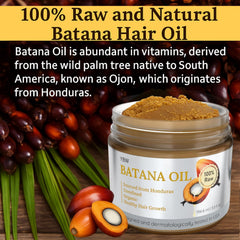 YBW Batana Oil jar close-up displays texture ideal for gentle application.