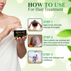 YBW Batana Oil texture close-up shows rich oil for easy application