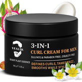 YEALIR 3-in-1 Curl Cream bottle for on-the-go styling.