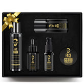 YEALIR Men Face Wash bottle close-up for a refreshing morning cleanse