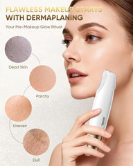YeCheer compact travel case keeps the dermaplane ready on the go.