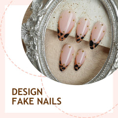 YEFIUO press on nails kit with included tools for beginners