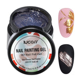 yehapp 3D painting gel clear bottle for chrome designs, ideal for precise at‑home nail art.
