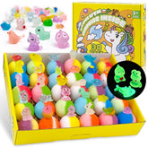 Yekery bath bombs for kids with glow in the dark toy inside spark magical bath time