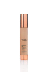 YENSA Serum Foundation bottle with premium packaging delivering radiant, full-coverage results.