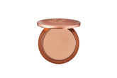 YENSA Super Serum Silk Foundation matte tan-1 applied for oil control and a smooth finish.