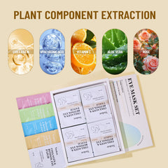 Yeokoe eye patches hyaluronic-witch-hazel close-up, hydrating and soothing