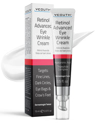 YEOUTH Retinol Eye Cream bottle with pump for precise nighttime dosing
