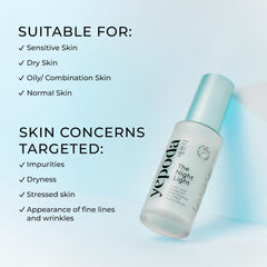 Yepoda Night Light with aloe vera and mugwort delivers calming hydration.