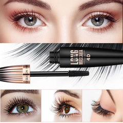YEUGSCKA 4D mascara close-up shows feathery lash fringe