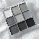 Yeweian Black Smokey Eyeshadow Palette swatches reveal versatile cool tones for day-to-night looks.