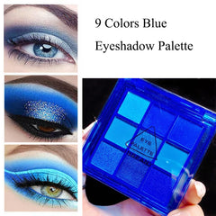 Yeweian silver grey shimmer shade adds a luminous touch to blue eyes