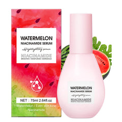 Yeweian Watermelon Niacinamide Serum bottle shows hydrating formula for glowing skin