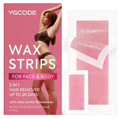 YGCODE wax strips face-application for salon-like facial waxing at home