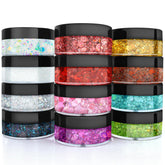 YGQQOY holographic body glitter gel for long-lasting stage shimmer and color.