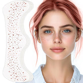 YGQQOY Rose Gold Glitter Freckles Patches for instant festival sparkle