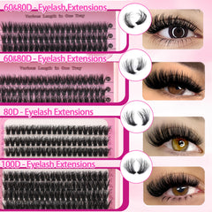 YIDUO lash remover safely dissolves residue without harsh rubbing.