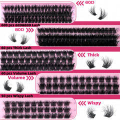 YIDUO lash tweezers enable precise cluster placement for accuracy.
