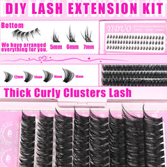 YIDUO lash bond and seal bottle for secure wear