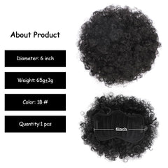 Yinmei Baibian Kinky Curly Texture adds voluminous dimension to updos.