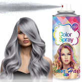 Yishifa grey hair color spray bottle in action for quick temporary gray color