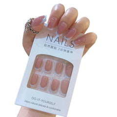 YIYILEIC wooden stick for precise nail placement.
