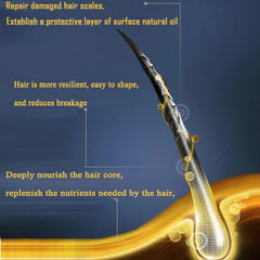 YIZHONG Hair Color Treatment Mask application from roots to tips for even coverage.