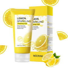 YJLYQF Lemon Exfoliating Gel on the face provides gentle exfoliation and smoother skin.