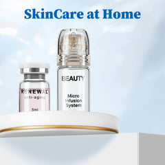 Compact at-home skincare kit by YJOO ready for routine sessions