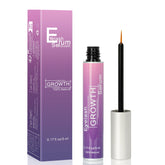 Ykimoe Premium Eyelash Serum bottle close-up promoting healthier, fuller lashes.