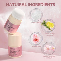 YLNALO dry shampoo powder travel size for quick touch ups