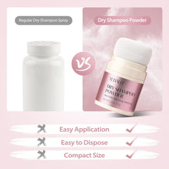 YLNALO powder creates voluminous, fuller-looking hair without residue