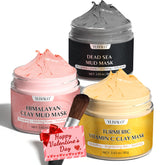 YLNALO turmeric vitamin C clay mask jar for radiant, even-toned skin.
