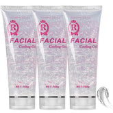YMEYFAN conductive gel bottle top view for smooth hair removal sessions.