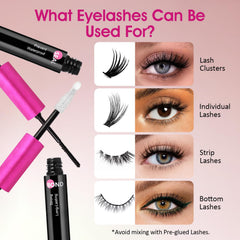 Easy removal with regular eye and lip makeup remover.