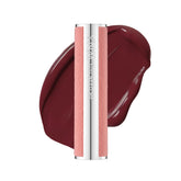 YNM Candy Gloss Balm jar swatch shows vivid color for a glossy lip look.
