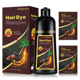 Yocisku Hair Dye Shampoo bottle shows 16.9 oz size for at-home color and care
