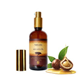 YOGI CARE Moroccan Argan Oil bottle front view for premium hydration.