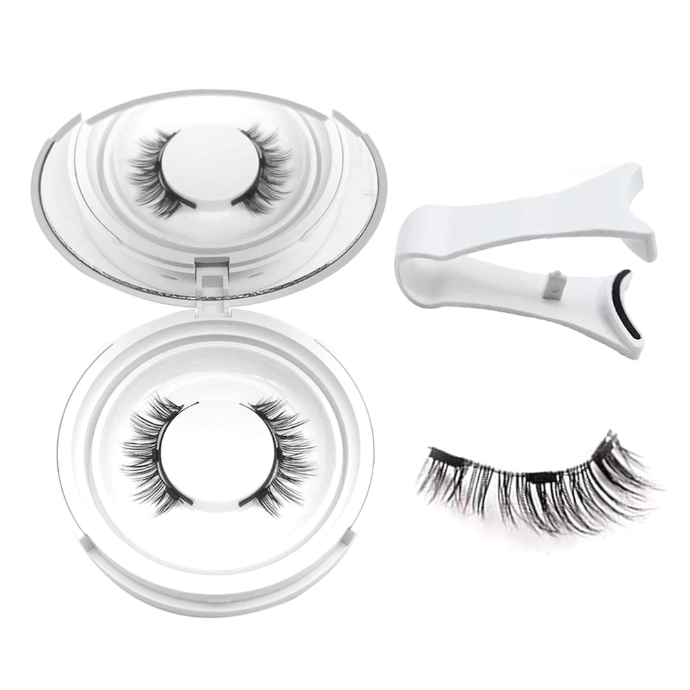 Yogkuse Hunnyfit magnetic eyelashes with applicator provide secure wear without glue