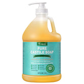 Yoken Castile Soap unscented 64oz bottle for gentle cleansing.