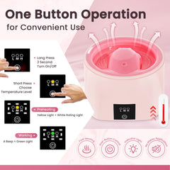 Yokilly ergonomic five-finger grooves for comfortable soaking.